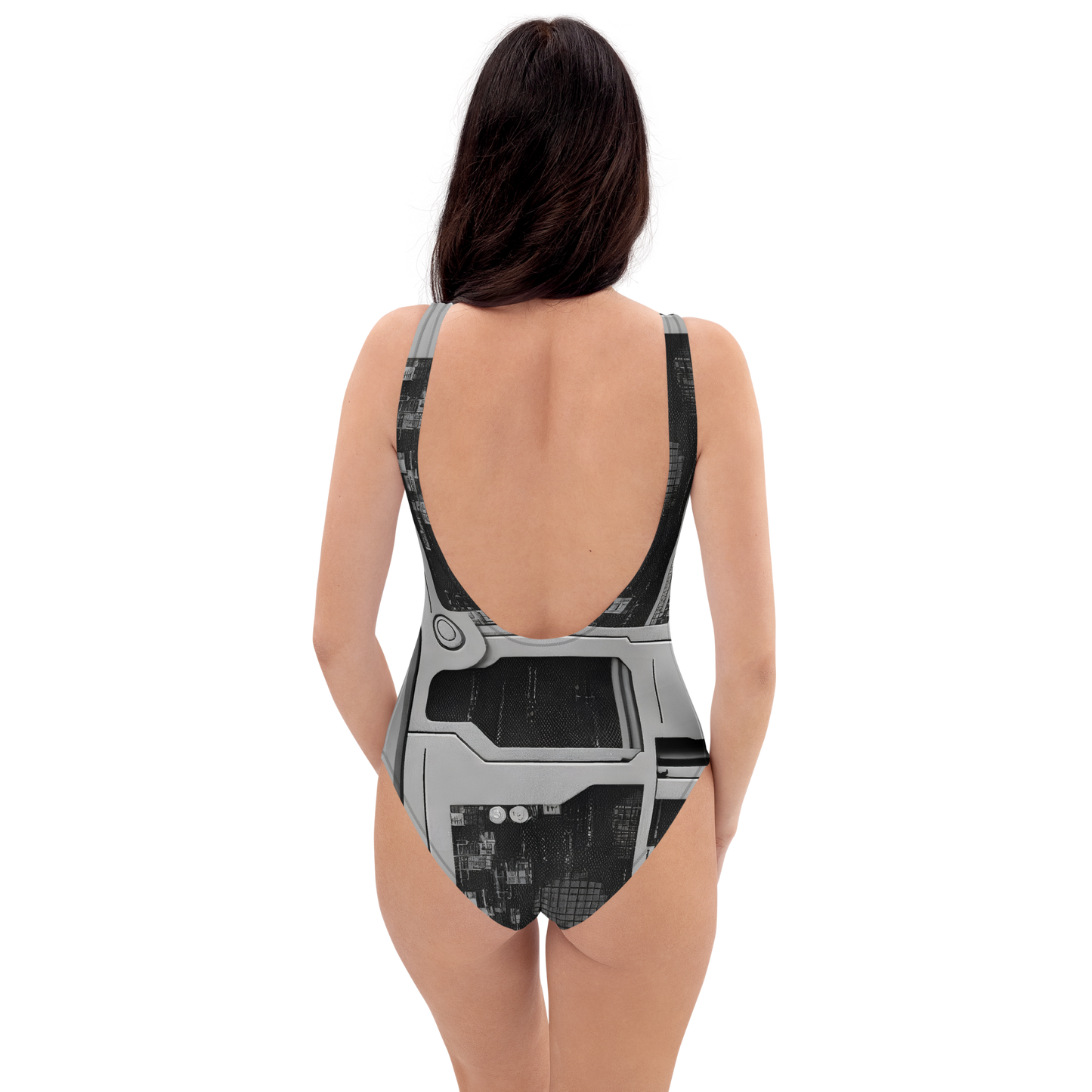 One-Piece Swimsuit - Concrete Harmony