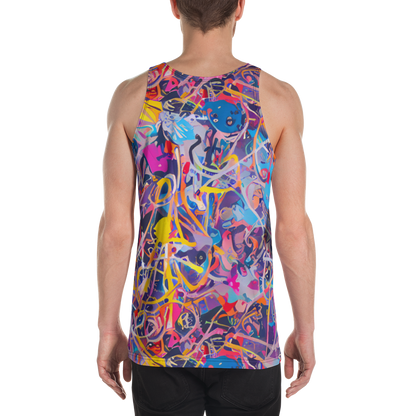 Men's Tank Top - Vibrant Fusion