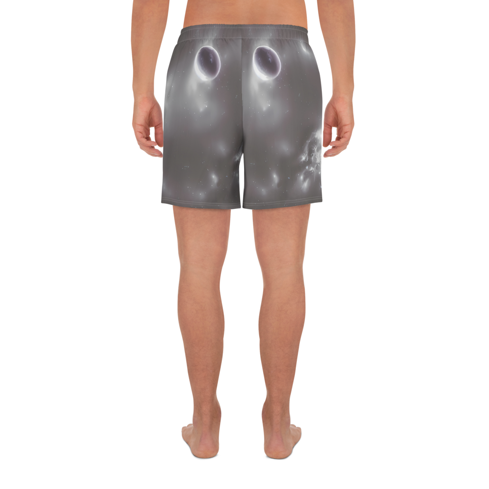 Men's Athletic Shorts - Silver Nebula