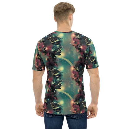 Men's Crew Neck T-Shirt - Galactic Serpent