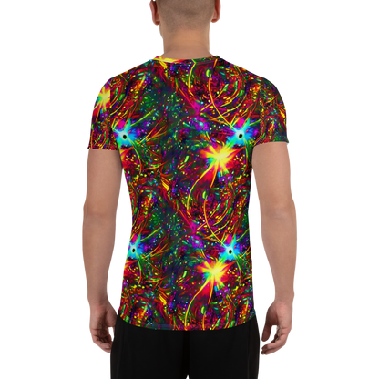Men's Athletic T-Shirt - Stellar Burst