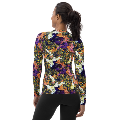 Women's Rash Guard - Ethereal Waltz