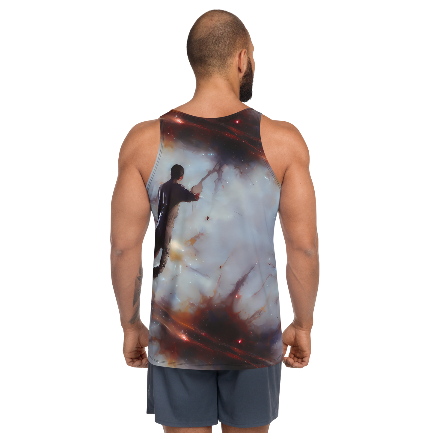 Men's Tank Top - Impressionist Void