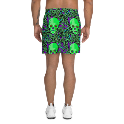 Men's Athletic Shorts - Ghostly Labyrinth