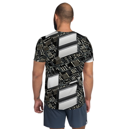 Men's Athletic T-Shirt - Electro Essence