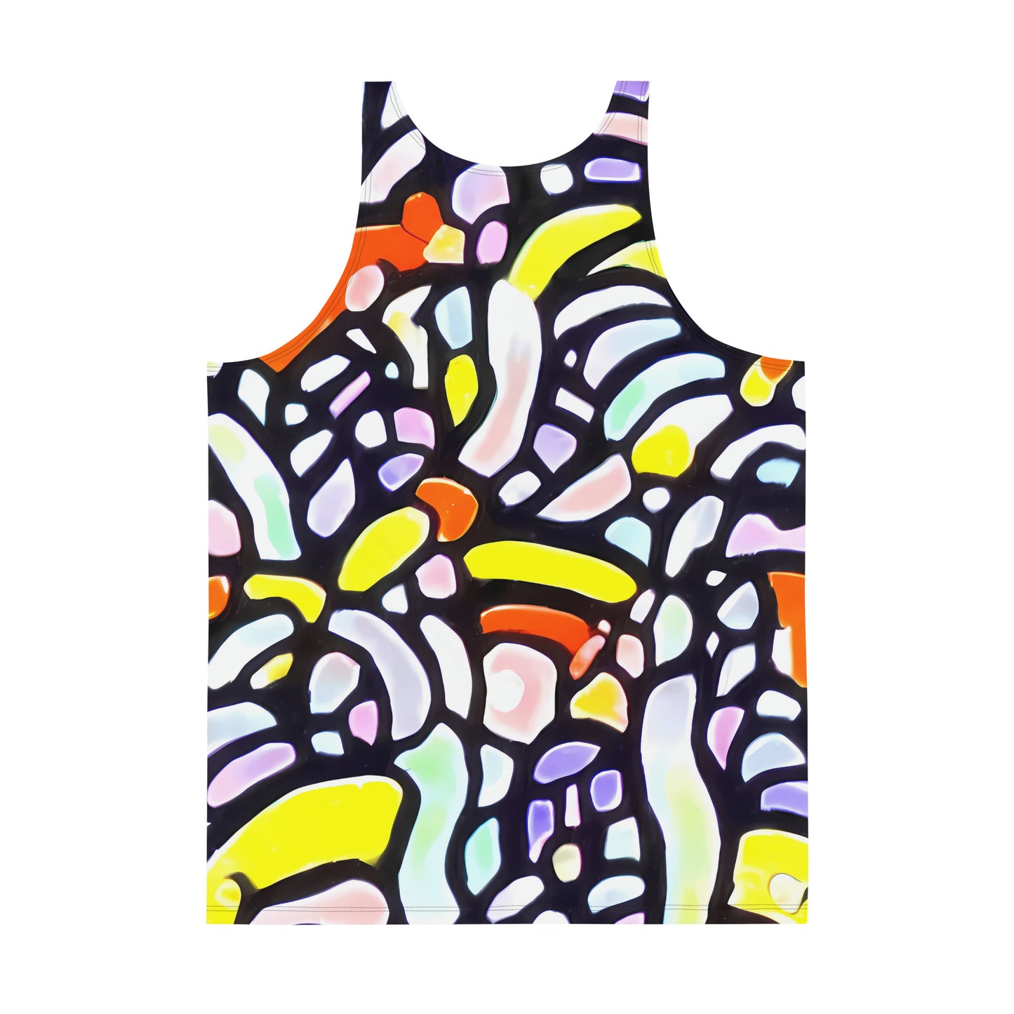 Men's Tank Top - Cubist Carousel