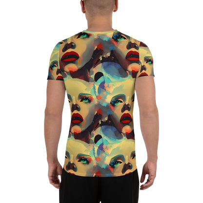 Men's Athletic T-Shirt - Astral Reflections