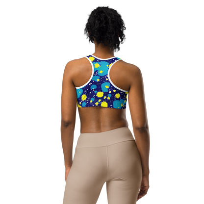 Sports Bra - Starburst Splash