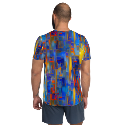 Men's Athletic T-Shirt - Neoplastique Flow