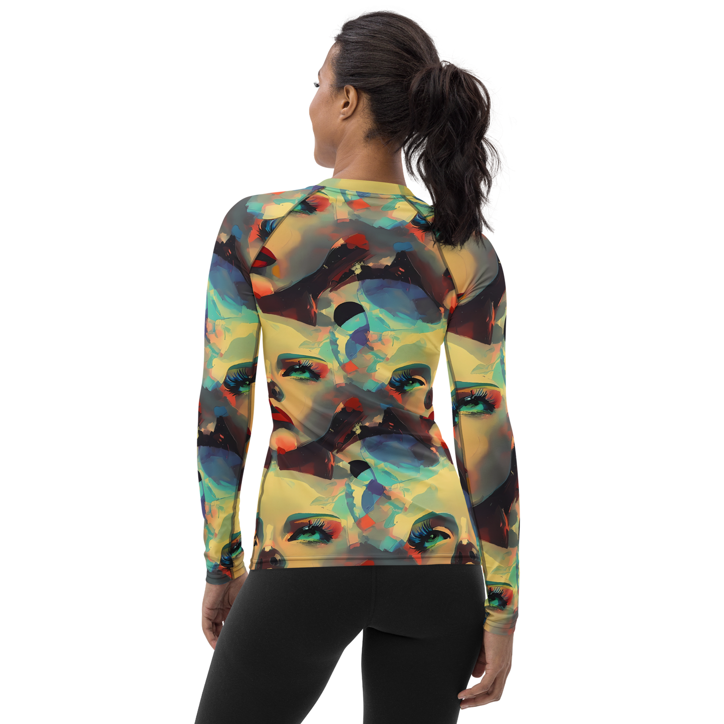 Women's Rash Guard - Astral Reflections