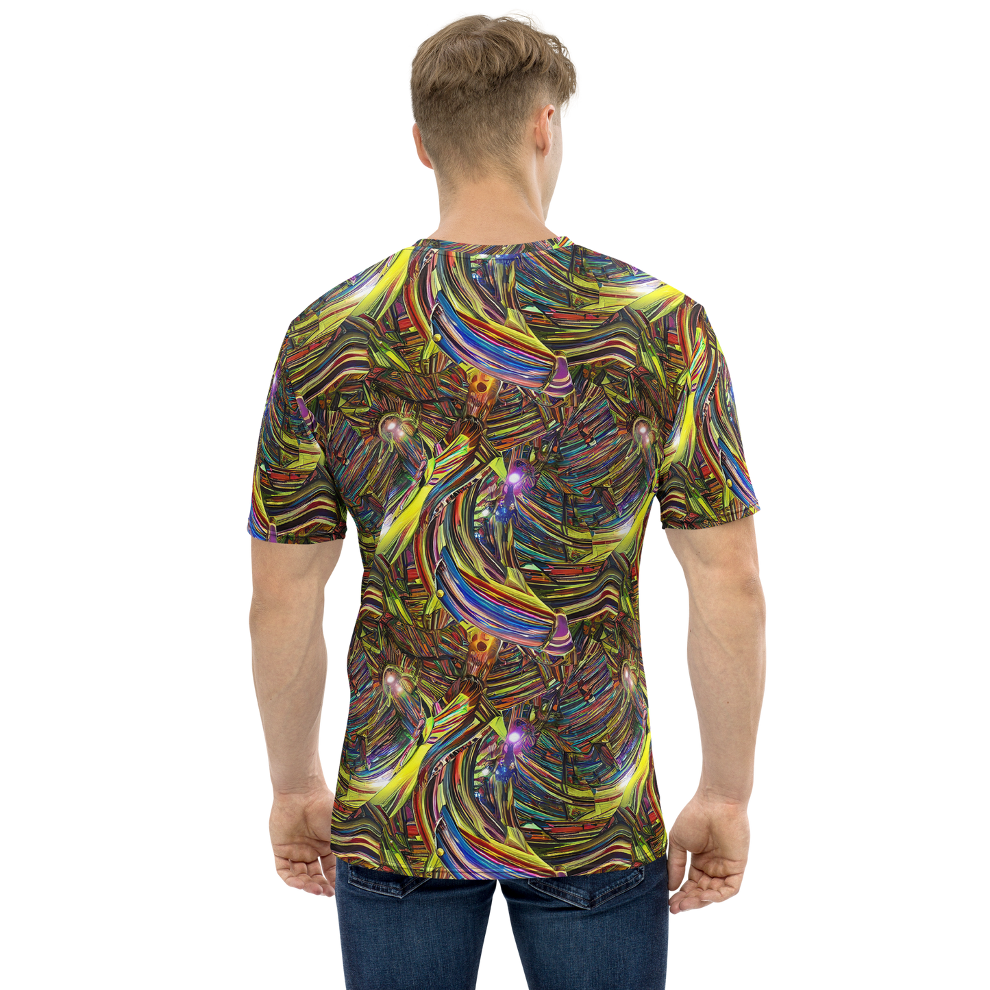 Men's Crew Neck T-Shirt - Quantum Palette