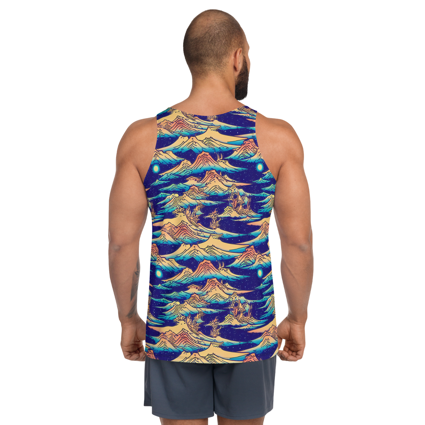 Men's Tank Top - Mystical Mountain Mirage