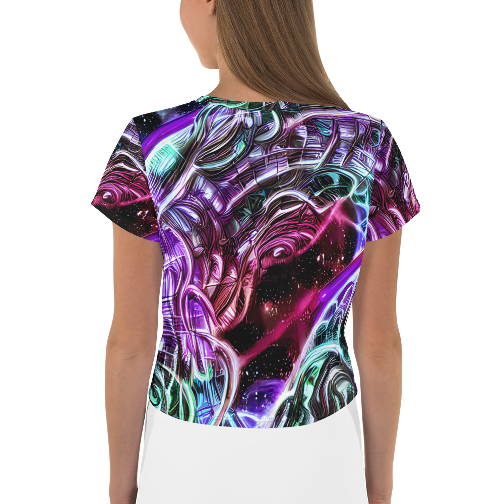 Women's Crop Tee - Nebula Fusions