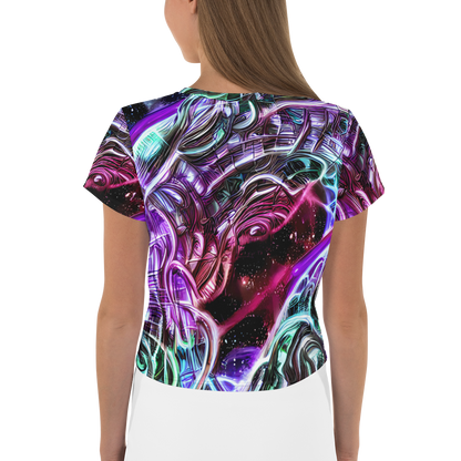 Women's Crop Tee - Nebula Fusions