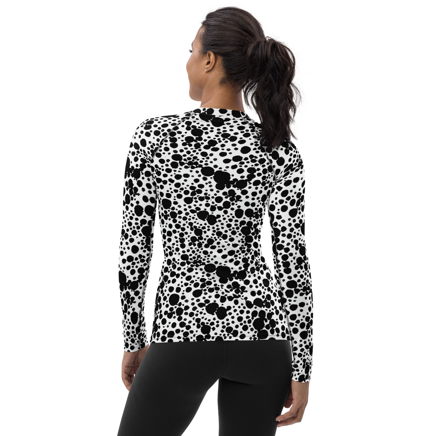 Women's Rash Guard - Dappled Shadow Dance