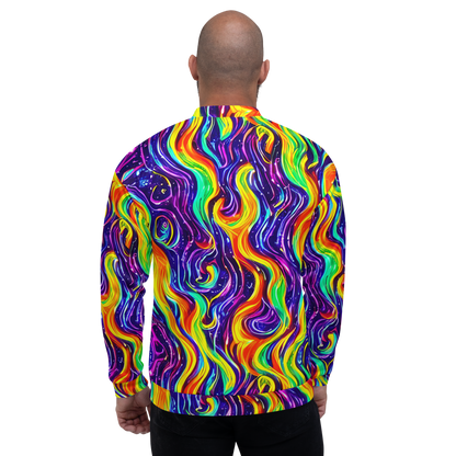 Bomber Jacket - Galactic Flames