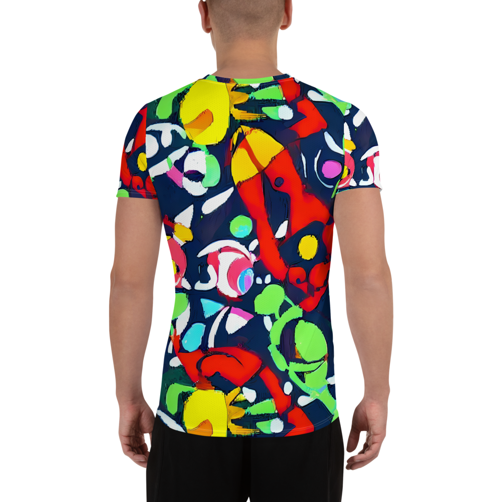 Men's Athletic T-Shirt - Chagall's Dream