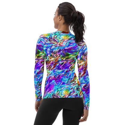 Women's Rash Guard - Faini Whirlwind