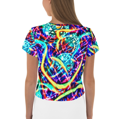 Women's Crop Tee - Fynesian Galaxy