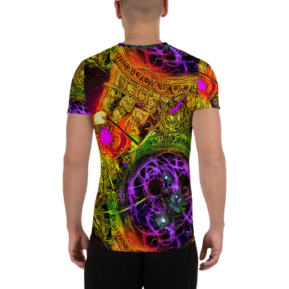 Men's Athletic T-Shirt - Neon Glyphworks