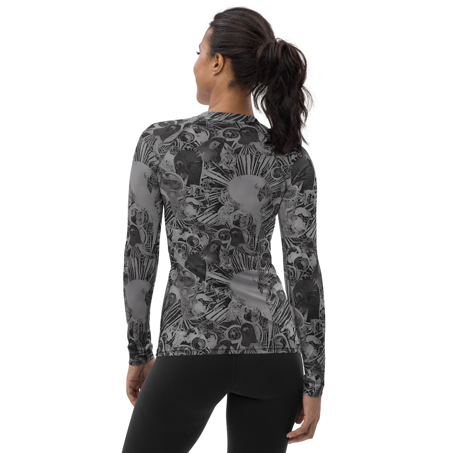 Women's Rash Guard - Dusk Enigma