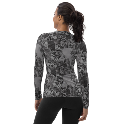 Women's Rash Guard - Dusk Enigma