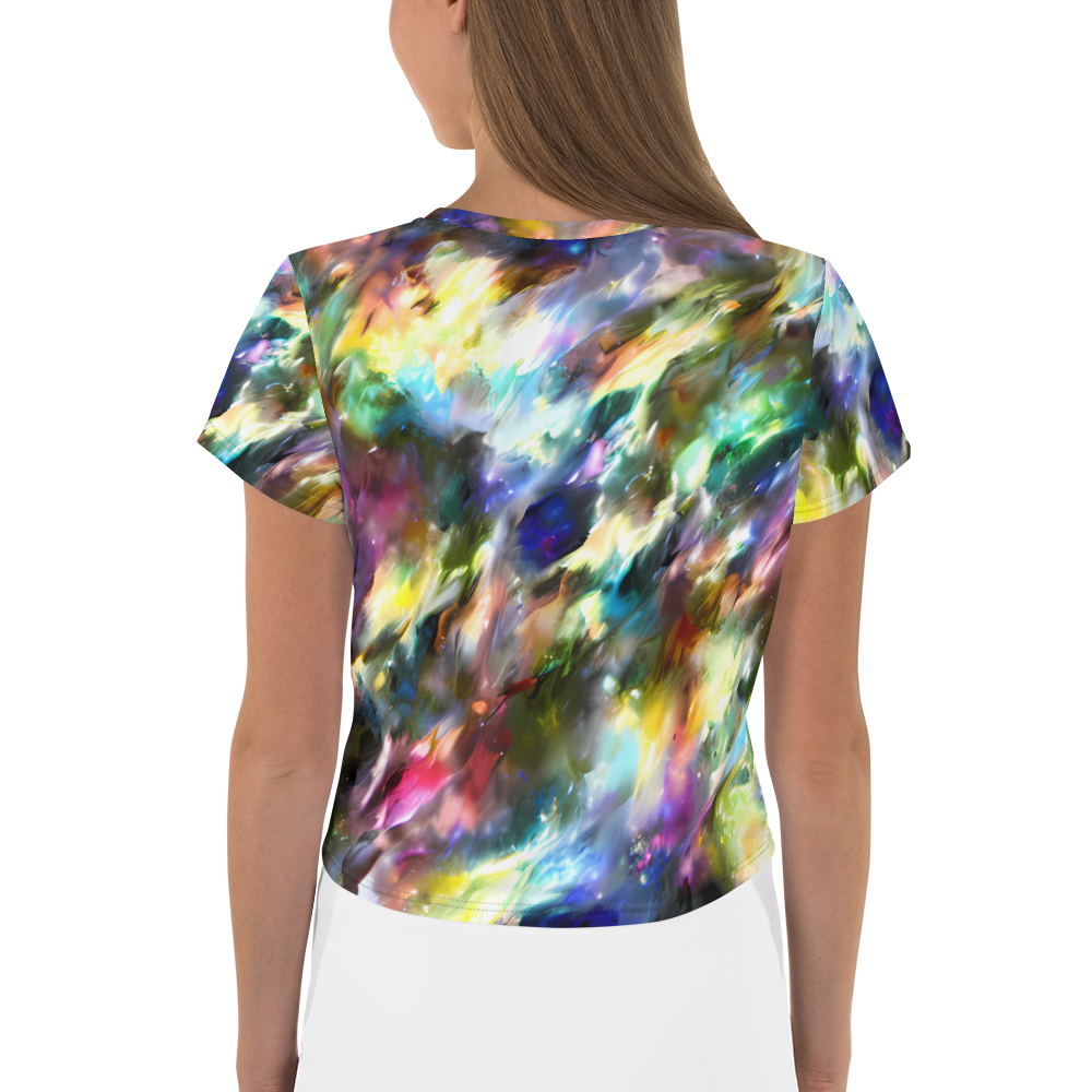 Women's Crop Tee - Emilia's Nebula