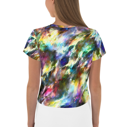 Women's Crop Tee - Emilia's Nebula