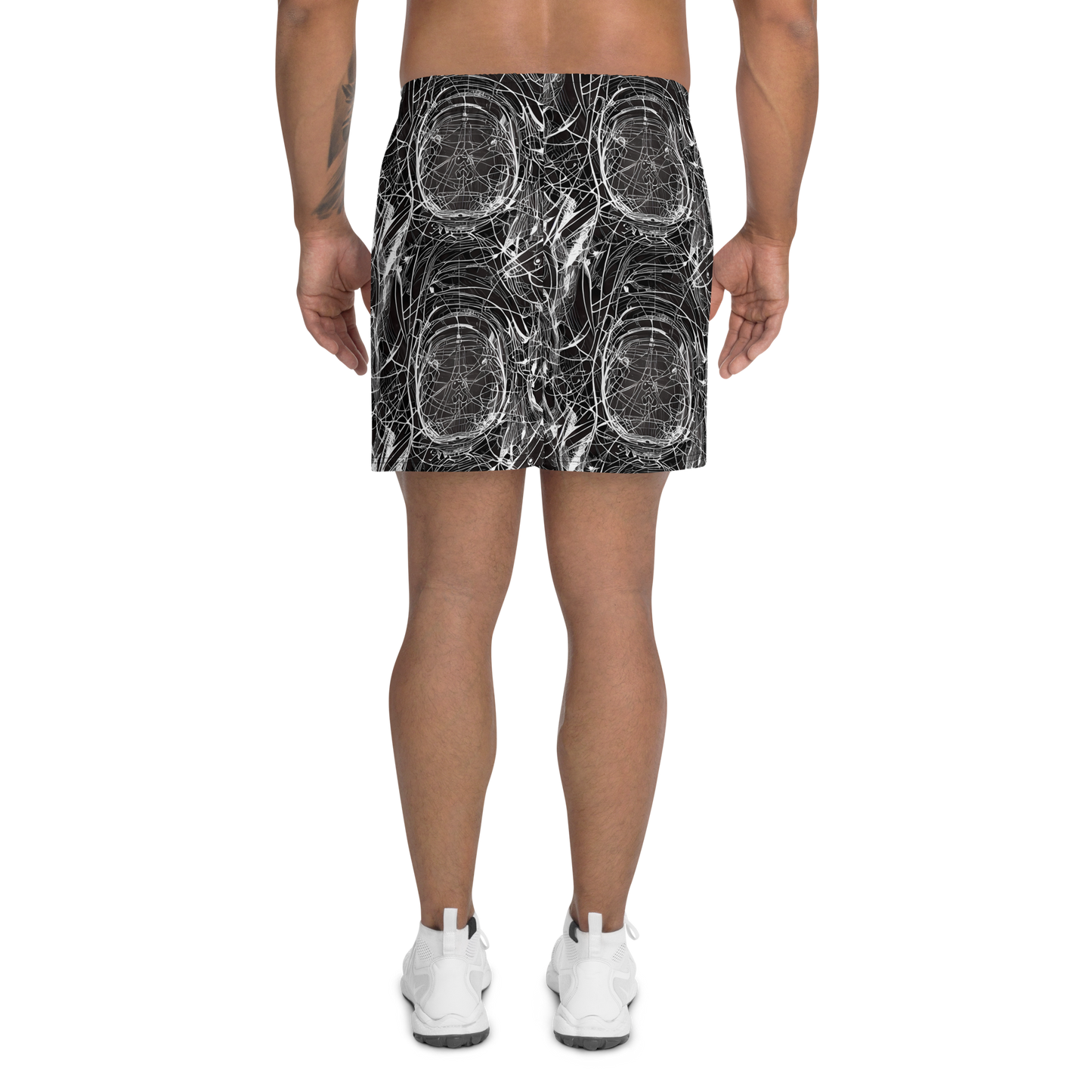 Men's Athletic Shorts - Nexus of Lines