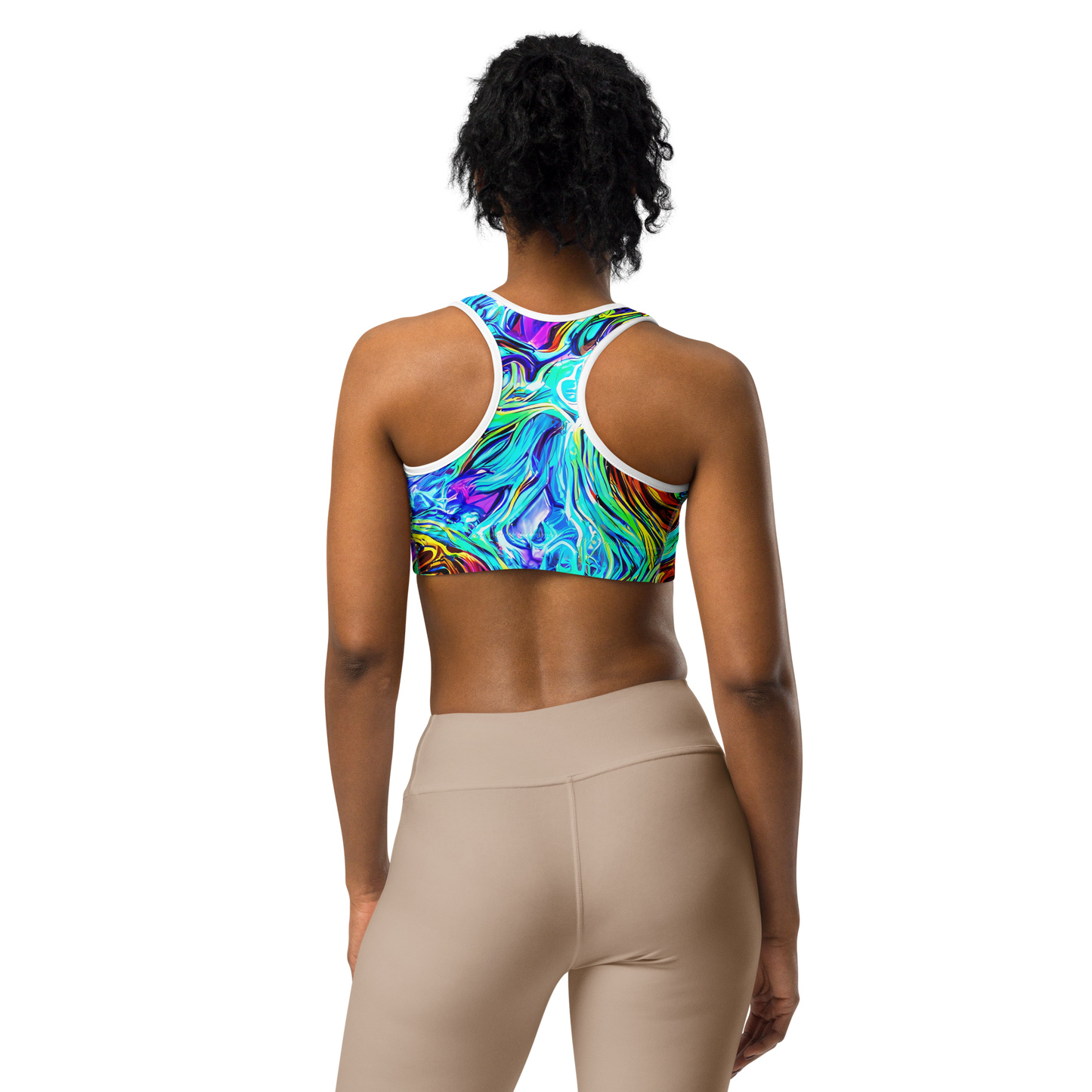 Sports Bra - Mystic Iridescence