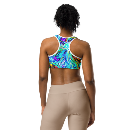 Sports Bra - Mystic Iridescence