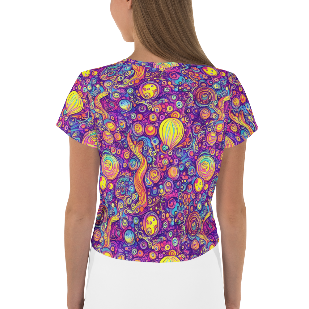 Women's Crop Tee - Festival of Whimsy