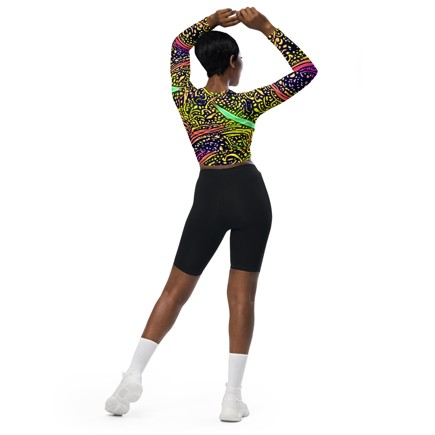 Long Sleeve Crop Top - Isenbrant Illumination