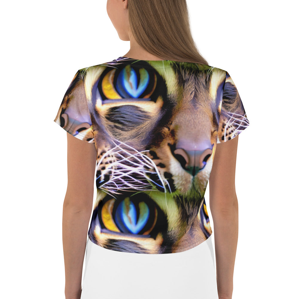 Crop Tee - Eye of the Wild