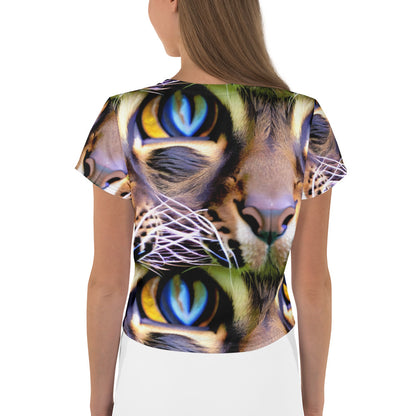 Crop Tee - Eye of the Wild