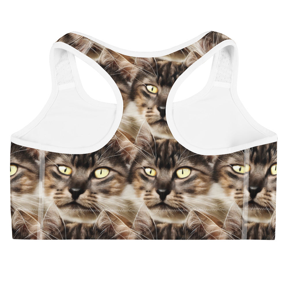 Sports Bra - Feline Reverie