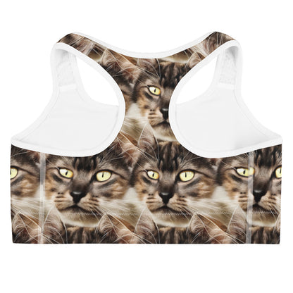 Sports Bra - Feline Reverie