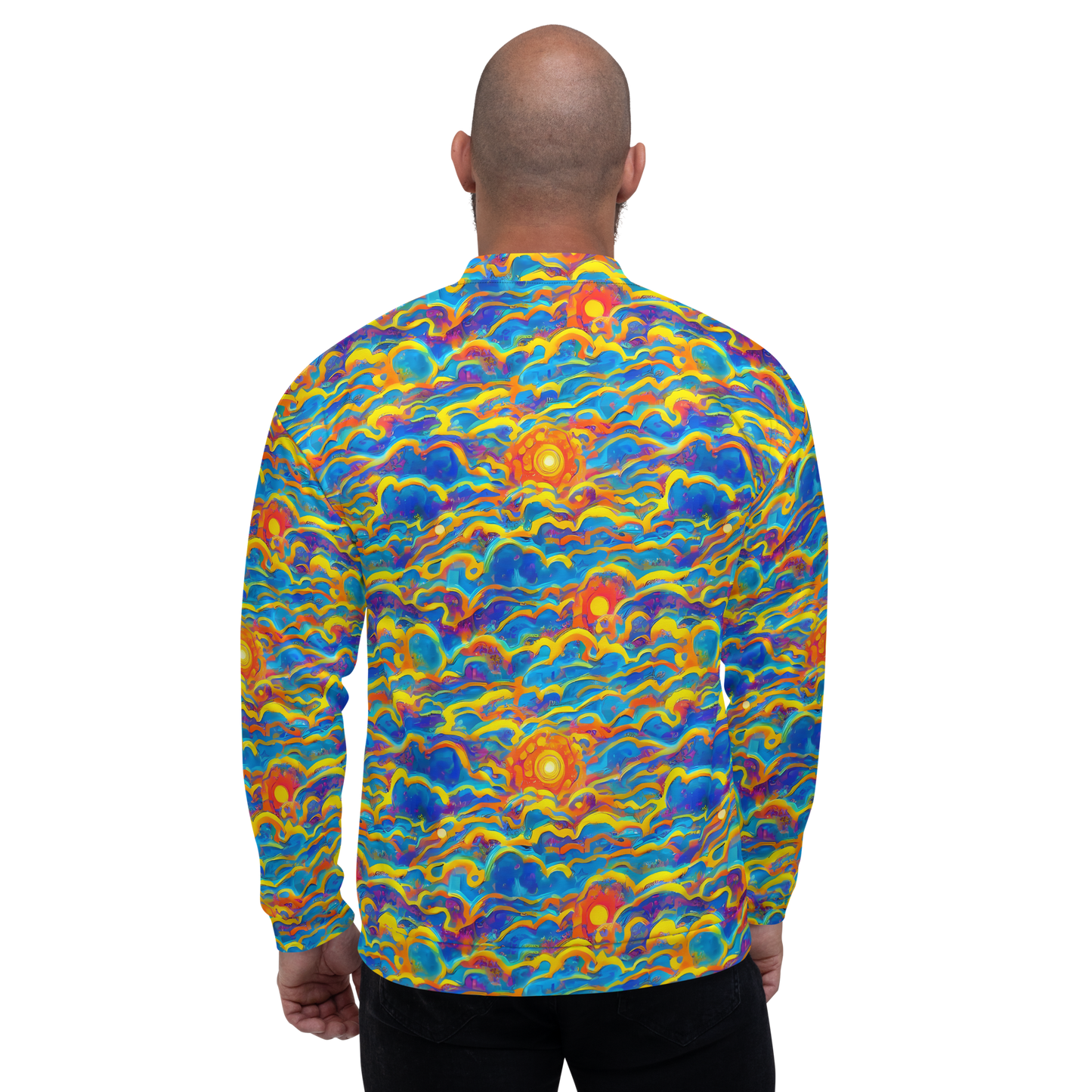 Bomber Jacket - Chroma Ripple