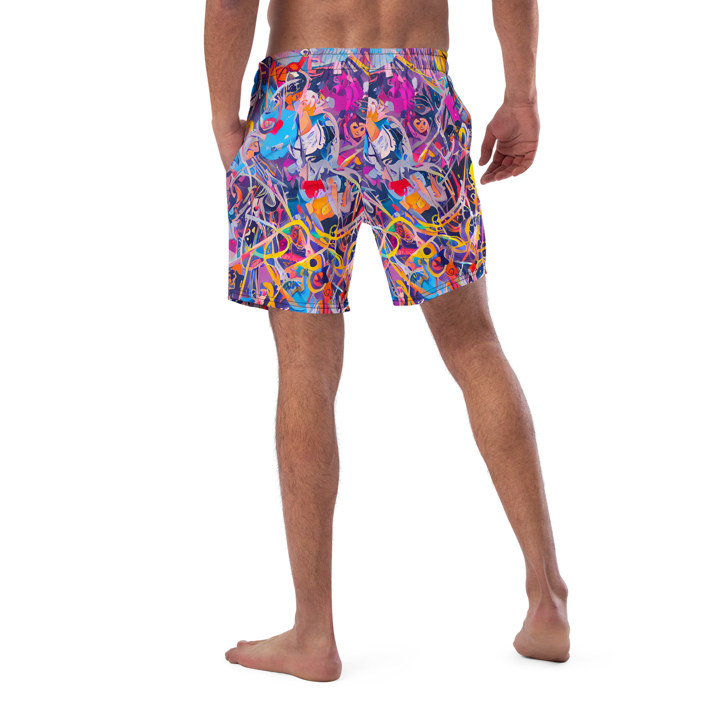 Swim Trunks - Vibrant Fusion