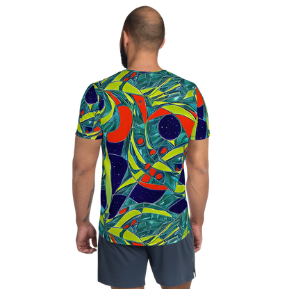 Men's Athletic T-Shirt - Harmonic Mirage