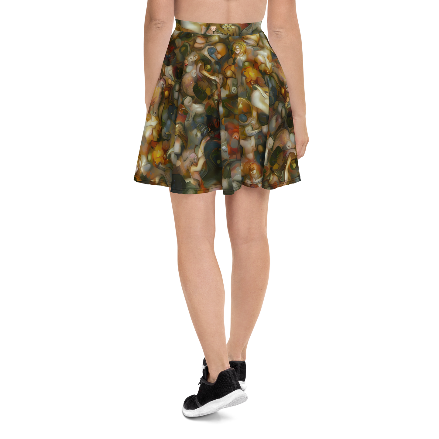 Skater Skirt - Cryptic Canvas