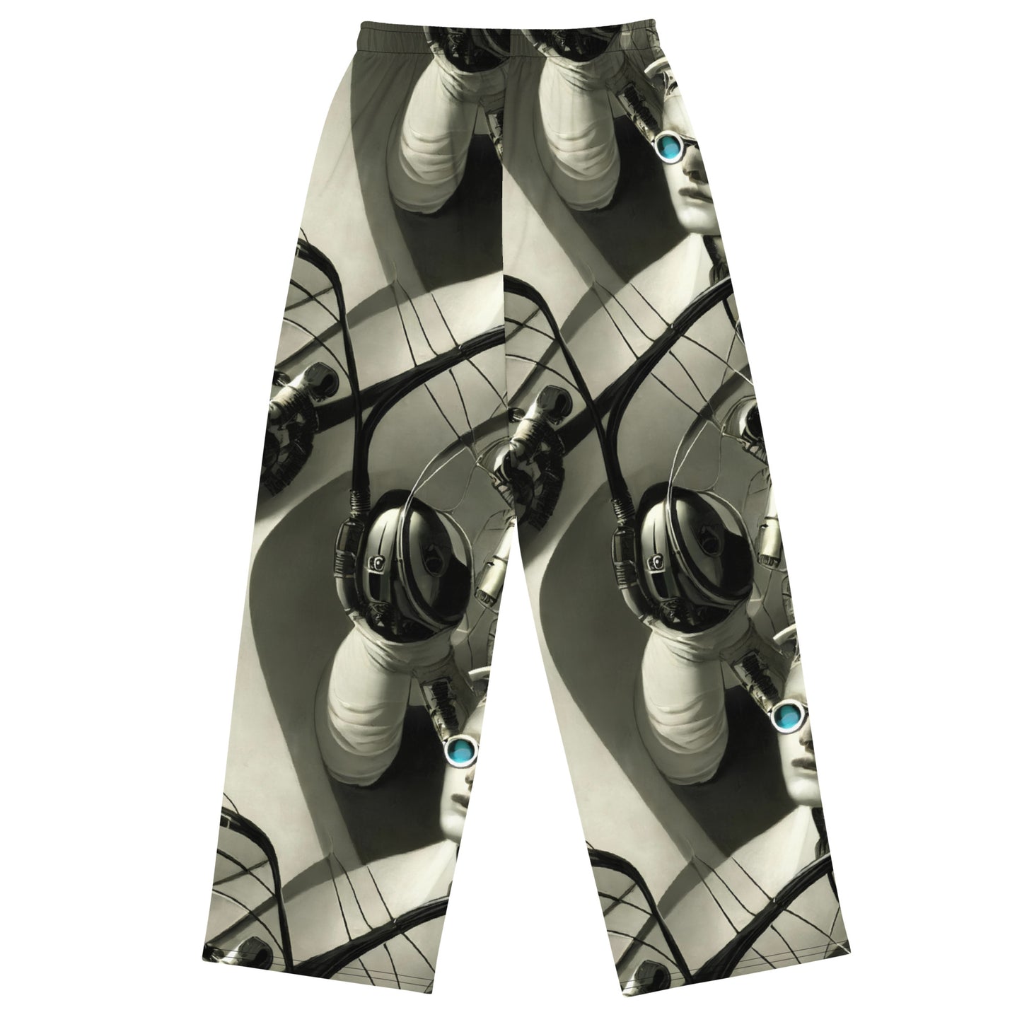 Wide-Leg Pants - Cyber Reverie