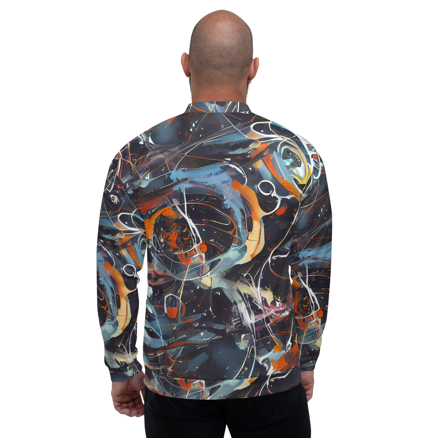 Bomber Jacket - Neo-Splash Labyrinth