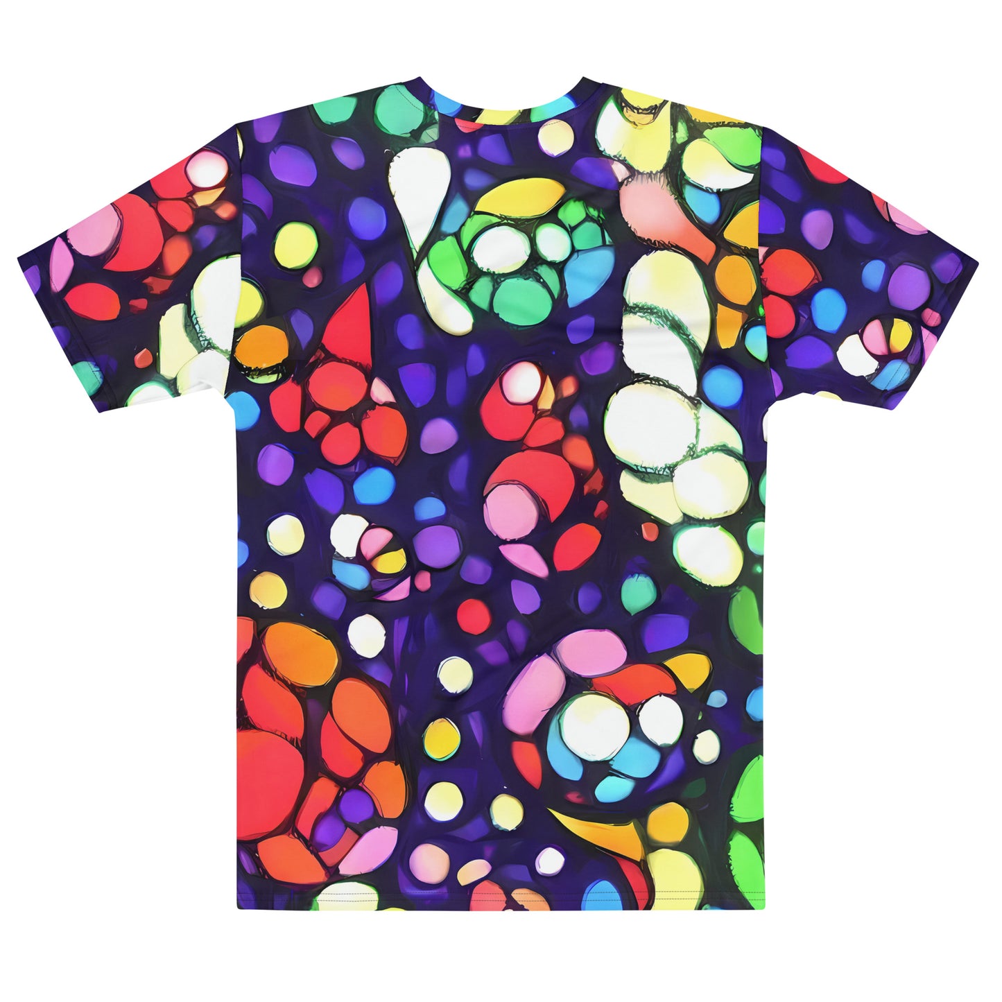 Men's Crew Neck T-Shirt - Bubble Fantasia