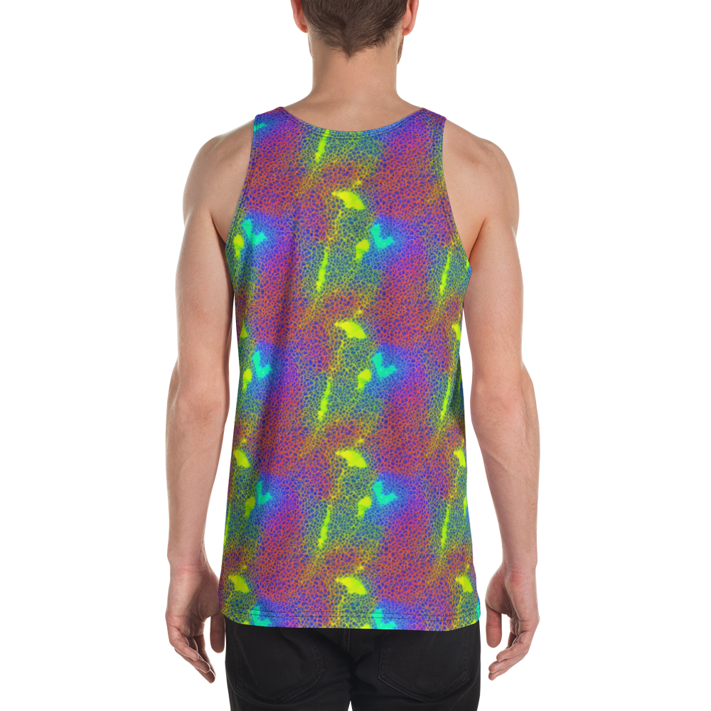 Men's Tank Top - Prismatic Web