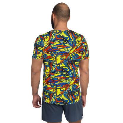 Men's Athletic T-Shirt - Cyberflow Circuit