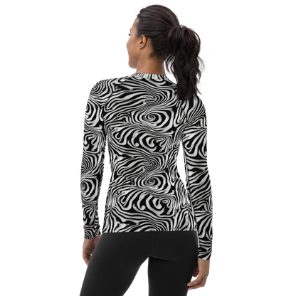 Women's Rash Guard - Warped Cosmos