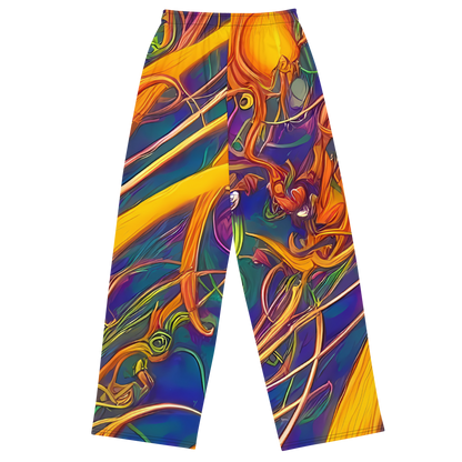 Wide-Leg Pants - Luminous Whirl