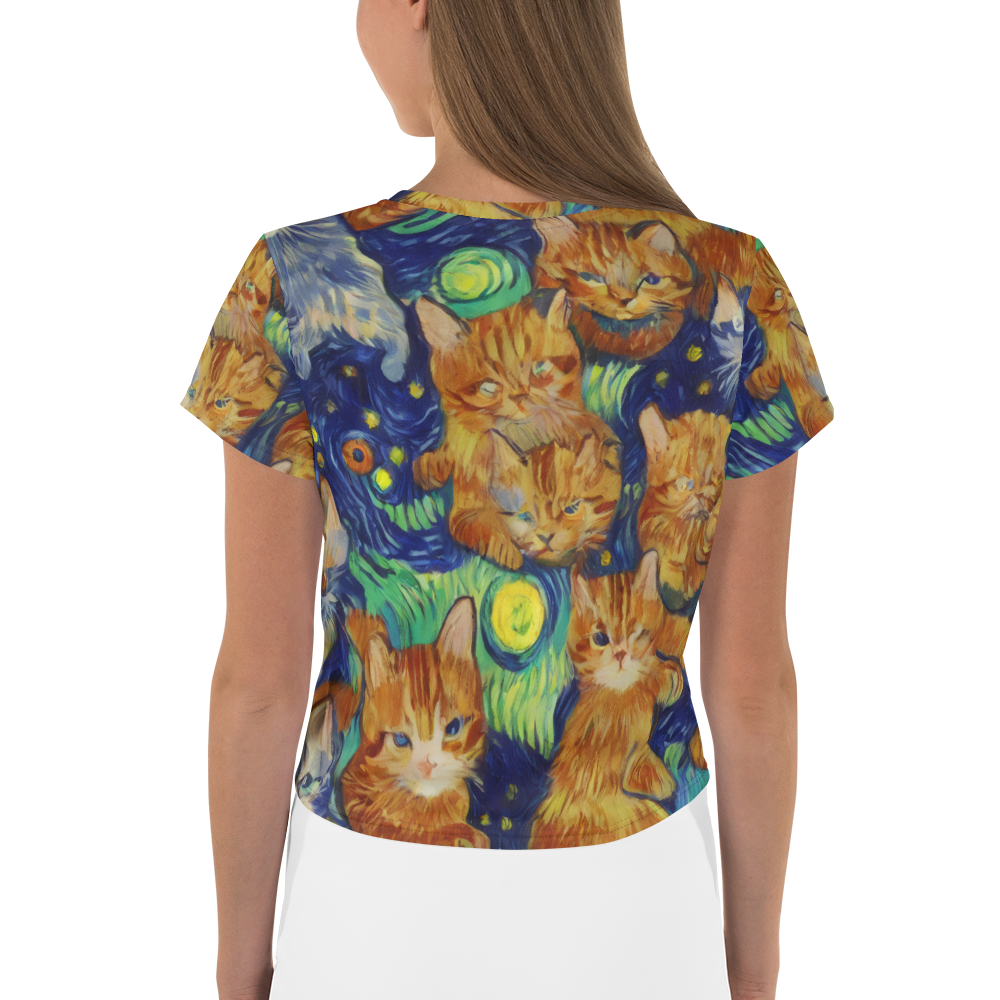 Women's Crop Tee - Celestial Claws