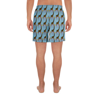 Athletic Long Shorts - Giraffe Groove